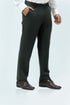 Veshbhoshaa Bluebird Men'S Olive Green Formal Trousers